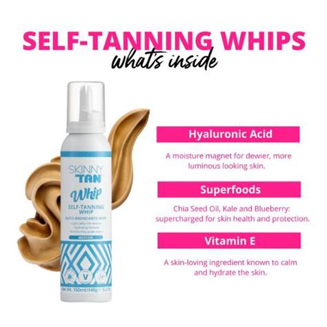 skinny tan self tanner|More.